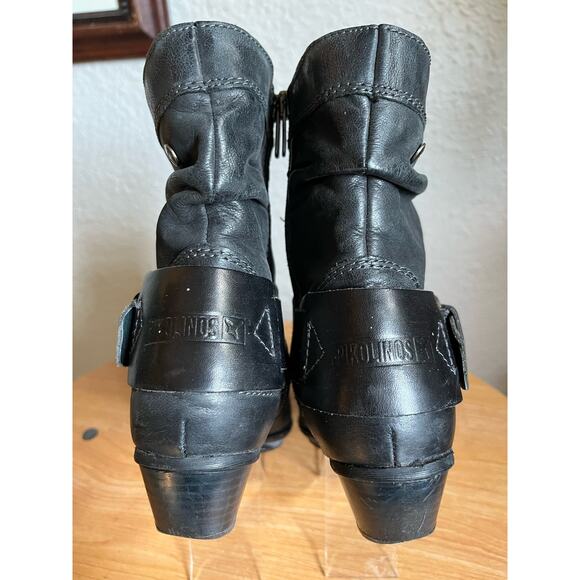 Pikolinos Black Buckle Ankle Booties - Picture 6 of 6